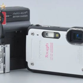 【中古】OLYMPUS オリンパス TOUGH TG-620 ホワイト コンパクトデジタルカメラ