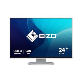 EIZO CAD・BIM向けデイジーチェーン対応モニター | FlexScan EV2495-WT | 24.1型WUXGA・USB Type-C・ホワイト