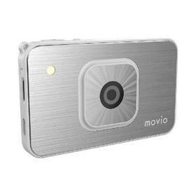 【長期保証付】ナガオカ MSL600SV シルバー 厚さ9.5mm超薄型形状スリムデジタルカメラ movio