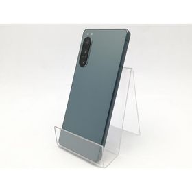 【中古】【赤ロム保証あり】SONY au 【SIMフリー】 Xperia 5 IV 8GB 128GB SOG09 グリーン【ECセンター】保証期間１ヶ月【ランクC】