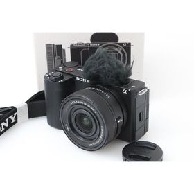 【全額返金保証】美品｜ソニー VLOGCAM ZV-E10M2K パワーズームレンズキット [ブラック] CA01-M7066-2K2
