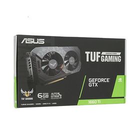 爆買【中古】ASUSグラボ TUF-GTX1660TI-6G-EVO-GAMING PCIExp 6GB 元箱あり