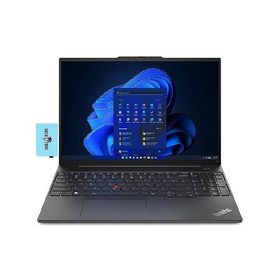 Lenovo Thinkpad E16 Gen 2 Home ＆ Business Laptop (AMD Ryzen 5 7535U 6-Core, 16GB DDR5 4800MHz RAM, 1TB PCIe SSD, 16.0" 60 Hz Fingerprint, WiFi, Bluet