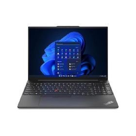 Lenovo 21JT001PUS ThinkPad E16 Gen 1 16" WUXGA Ryzen 5 7530U 2GHz AMD Radeon Graphics 8GB RAM 256GB SSD Win 11 Pro Graphite Black