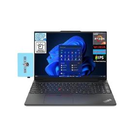 Lenovo Thinkpad E16 Gen 2 Business Laptop 16.0" IPS WUXGA Display (AMD Ryzen 5 7535U, 32GB DDR5, 1TB PCIe SSD, Backlit KYB, Fingerprint, WiFi 6E, BT 5
