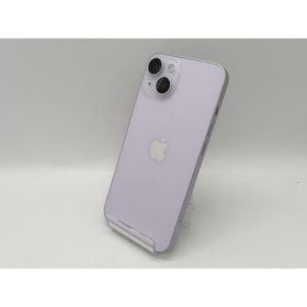 【中古】Apple docomo 【SIMフリー】 iPhone 14 128GB パープル MPUY3J/A【大須アメ横】保証期間１ヶ月【ランクB】