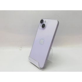 【中古】Apple 国内版 【SIMフリー】 iPhone 14 128GB パープル MPUY3J/A【スマーク伊勢崎】保証期間１ヶ月【ランクB】