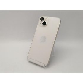 【中古】【赤ロム保証あり】Apple au 【SIMフリー】 iPhone 14 128GB スターライト MPUQ3J/A【広島本通】保証期間１ヶ月【ランクC】