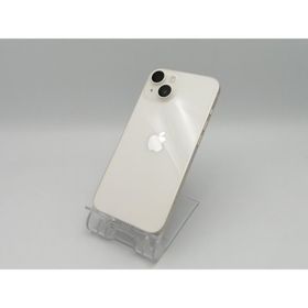 【中古】Apple ymobile 【SIMフリー】 iPhone 14 128GB スターライト MPUQ3J/A【ECセンター】保証期間１ヶ月【ランクB】
