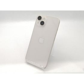 【中古】Apple 国内版 【SIMフリー】 iPhone 14 128GB スターライト MPUQ3J/A【広島本通】保証期間１ヶ月【ランクC】