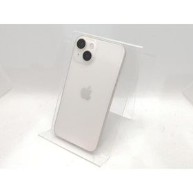 【中古】Apple SoftBank 【SIMフリー】 iPhone 14 128GB スターライト MPUQ3J/A【高崎モントレー】保証期間１ヶ月【ランクC】