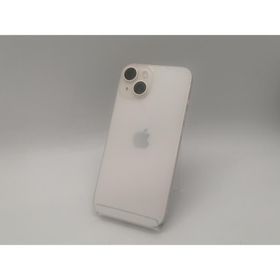 【中古】Apple SoftBank 【SIMフリー】 iPhone 14 128GB スターライト MPUQ3J/A【広島本通】保証期間１ヶ月【ランクC】