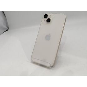【中古】Apple docomo 【SIMフリー】 iPhone 14 128GB スターライト MPUQ3J/A【浜松駅前】保証期間１ヶ月【ランクC】