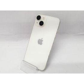 【中古】Apple SoftBank 【SIMフリー】 iPhone 14 128GB スターライト MPUQ3J/A【川越クレアモール】保証期間１ヶ月【ランクB】