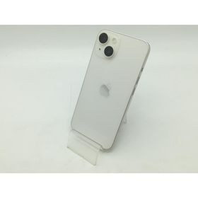 【中古】Apple docomo 【SIMフリー】 iPhone 14 128GB スターライト MPUQ3J/A【OSU301】保証期間１ヶ月【ランクC】