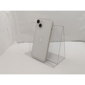 【中古】Apple 楽天モバイル 【SIMフリー】 iPhone 14 128GB スターライト MPUQ3J/A【川越クレアモール】保証期間１ヶ月【ランクC】