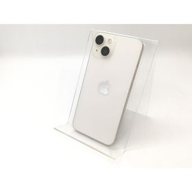 【中古】Apple SoftBank 【SIMフリー】 iPhone 14 128GB スターライト MPUQ3J/A【秋葉4号】保証期間１ヶ月【ランクB】
