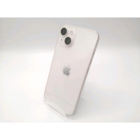 【中古】Apple docomo 【SIMフリー】 iPhone 14 128GB スターライト MPUQ3J/A【スマーク伊勢崎】保証期間１ヶ月【ランクB】