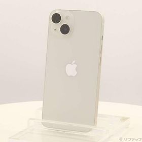 〔中古〕Apple(アップル) iPhone14 128GB スターライト MPUQ3J／A SIMフリー〔251-ud〕