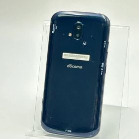 【中古C】らくらくスマートフォン F-52B ネイビー SIMフリー 白ロム