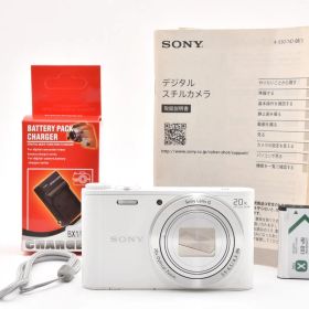 SONY ソニー Cyber-shot DSC-WX350 ホワイト /3205 動作OK 返金保証