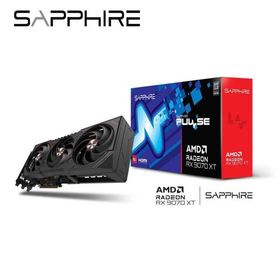 SAPPHIRE｜サファイア SAPPHIRE PULSE Radeon RX 9070 XT GAMING 16GB グラフィックボード(ブラック) PULSERX9070XT16GB 返品種別B