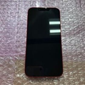 中古 【国内版SIMフリー】Apple iPhone13 6.1インチ 128GB (PRODUCT)RED MLNF3J/A 147337 状態： B:良品