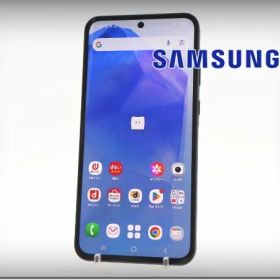 ■SAMSUNG/サムスン■Galaxy A55 5G/128GB/SC-53E/SIMフリー/バッテリー80%以上/初期化済み/オーサムネイビー/zhh259m