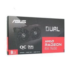 爆買【中古】ASUSグラボ DUAL-RX7600-O8G-V2 PCIExp 8GB 元箱あり