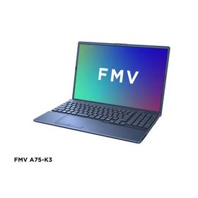 富士通 ノートPC FMV Note A FMVA75K3LY[16型 | WUXGA | Core i7 | 16GB | 512GB | Windows 11 | Office OP付 | メタリックブルー]