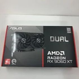 中古 ASUS DUAL-RX9060XT-16G (RX9060XT 16GB) 188999 状態： B:良品
