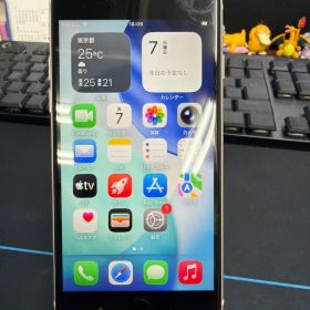 iPhone SE（第三世代） 2024年11月製造 BT：100% 64GB スターライト SIMフリー リアカメラ不調 ライト不調 付属品無し
