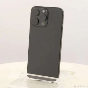 ソフマップ 〔中古品〕 iPhone15 Pro Max 256GB ブラックチタニウム MU6P3J／A SIMフリー【368】