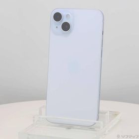 〔中古〕Apple(アップル) iPhone15 Plus 128GB ブルー MU0D3J／A SIMフリー〔269-ud〕