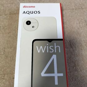 SHARP AQUOS wish4 SH−52E 新品未使用 本体 ホワイト