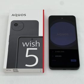 AQUOS Wish5 64GB ブラック ドコモ SH-52F