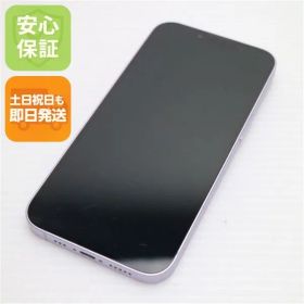 美品 SIMフリー iPhone14 256GB パープル スマホ 土日祝発送 即日発送 00000