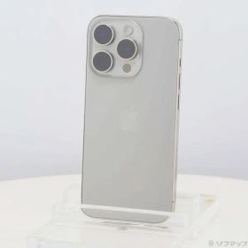 ソフマップ 〔中古品〕 iPhone15 Pro 256GB ナチュラルチタニウム MTUF3J／A SIMフリー【269】