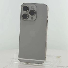 ソフマップ 〔中古品〕 iPhone15 Pro 256GB ナチュラルチタニウム MTUF3J／A SIMフリー【198】