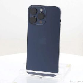 ソフマップ 〔中古品〕 iPhone15 Pro Max 256GB ブルーチタニウム MU6T3J／A SIMフリー【258】
