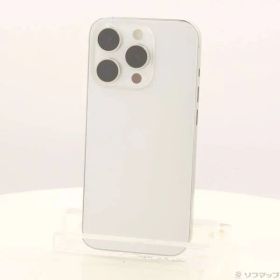 ソフマップ 〔中古品〕 iPhone15 Pro 128GB ホワイトチタニウム MTU83J／A SIMフリー【262】