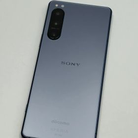 【中古A】Xperia 5 IV SO-54C 8GB+128GB ブルー SIMフリー 白ロム