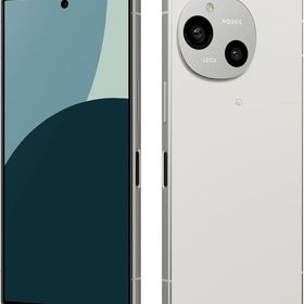SIMフリー AQUOS R9 SH-51E ホワイト 256GB