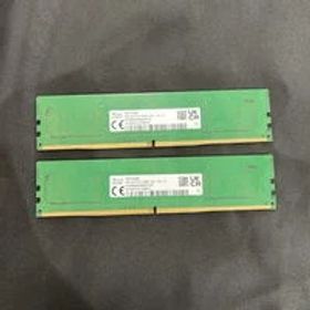 中古 SK Hynix HMCG66AGBUA081N(8GB 2枚組 PC5-44800/DDR5-5600 デスクトップ用) 5140001660 状態： B:良品