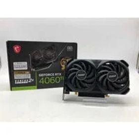 中古 MSI GeForce RTX 4060 Ti VENTUS 2X BLACK 8G OC (RTX4060Ti 8GB) 158559 状態： B:良品