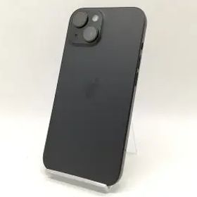 【中古】Apple 国内版 【SIMフリー】 iPhone 15 128GB ブラック MTMH3J/A【横浜】保証期間１ヶ月【ランクB】