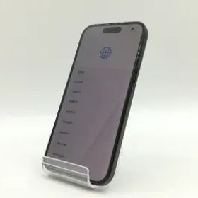【中古】Apple 国内版 【SIMフリー】 iPhone 15 128GB ブラック MTMH3J/A【DS秋葉】保証期間１ヶ月【ランクA】