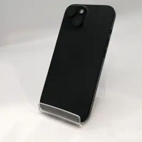 【中古】Apple SoftBank 【SIMフリー】 iPhone 15 128GB ブラック MTMH3J/A【京都】保証期間１ヶ月【ランクB】