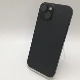 【中古】Apple SoftBank 【SIMフリー】 iPhone 15 128GB ブラック MTMH3J/A【鹿児島中町】保証期間１ヶ月【ランクB】
