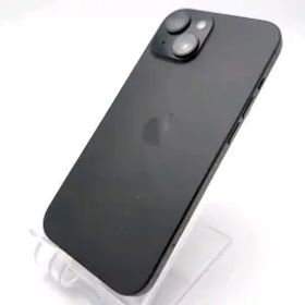 【中古】Apple docomo 【SIMフリー】 iPhone 15 128GB ブラック MTMH3J/A【ECセンター】保証期間１ヶ月【ランクA】